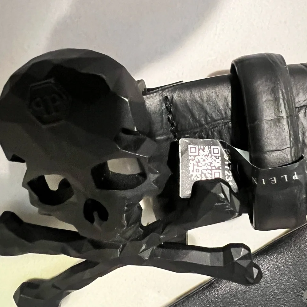 Philipp Plein Black Skull Belt - Picture 2 of 8
